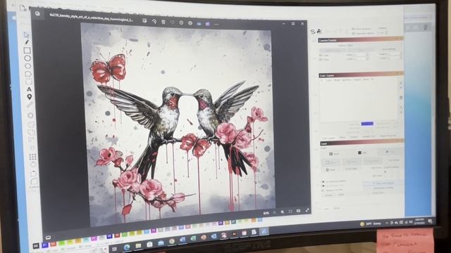 How to apply Titanium Dioxide on to a tile for laser etching. смотреть онлайн