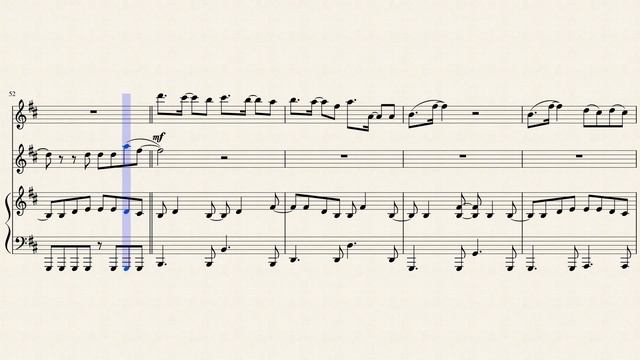 Selena Gomez Marshmello - Wolves - Flute Duet Sheet Music