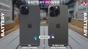 Apple Iphone 15 Plus vs Apple Iphone 15 Pro Max
