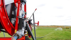 Дождевальная машина IrriVol полив газонов