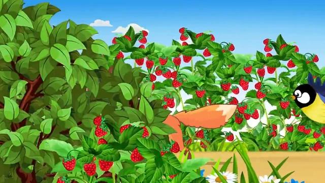 Песенка про ягоды и фрукты, развивающий мультик для малышей смотреть онлайн
