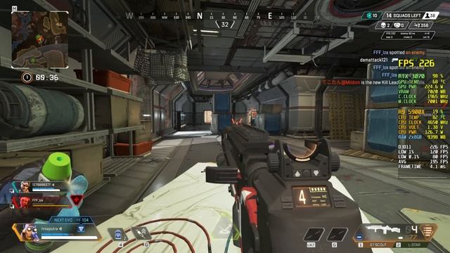 Apex Legends RTX 3070 + Ryzen 5900X | 1080p Maximum Settings