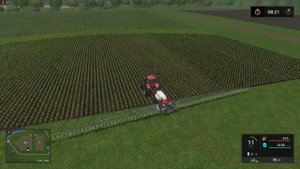 Farming Simulator 17 ➣ Сложный режим • Sosnovka.Часть 38. Выполняю контракт по удобрению поля