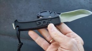Sog field knife fixed blade,