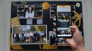 Выпускной альбом "Идея" интерактивный с живыми фото для 9 и 11 класса.