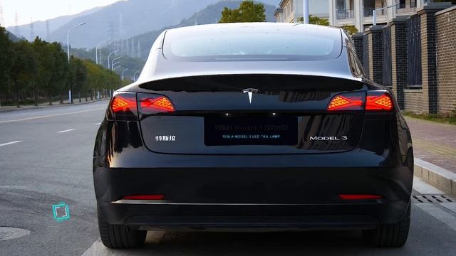 For Tesla led tail lamp#Tesla lamp#DK motion #carbo смотреть онлайн