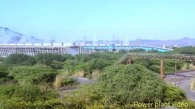 500×2 =1000 Mega watt UPRVUNL power plant, 360° degree view of anpara