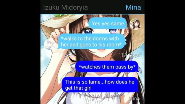 Ice Quirk Deku Texting Story OneShot [Compilation] [Deku x Famous Girl] What if Deku смотреть онлайн