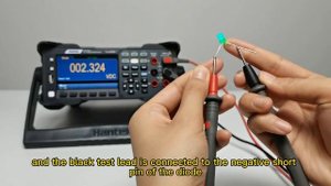 How to measure diode with multimeter-hantek HDM3065 bench multimeter;