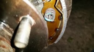 ниссан альмера смена задних колодок.