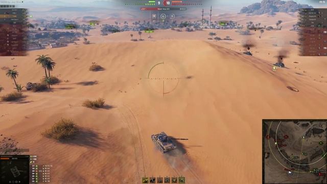 Т-62А WoT – 5Kills, 9,7K Damage смотреть онлайн