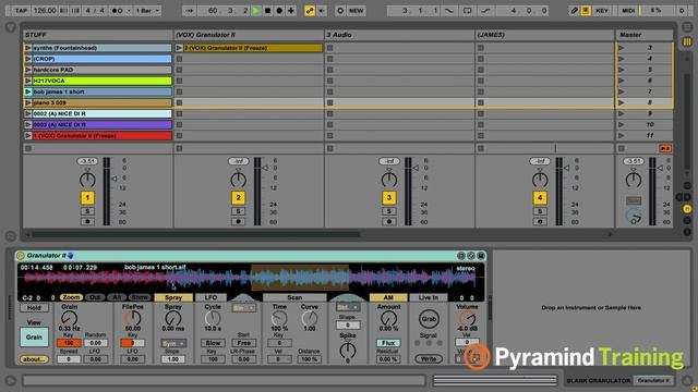 Ryan Origin | Synthesis in Granulator | Ableton | Max for Live смотреть онлайн
