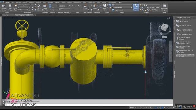 Pipework Modelling using 3D laser scanning technology смотреть онлайн