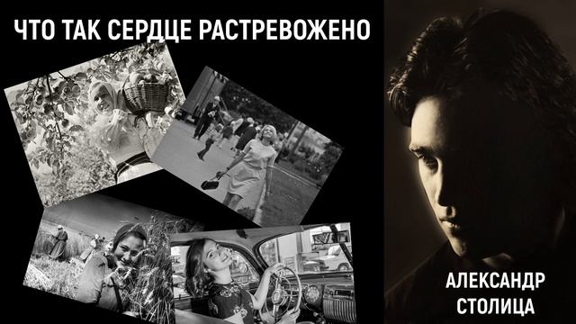 АЛЕКСАНДР СТОЛИЦА  - ЧТО ТАК СЕРДЦЕ РАСТРЕВОЖЕНО