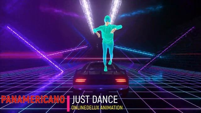 PANAMERICANO -Just dance/ MEGA HIT/ TOP VISUALIZATION/ ANIMATION for MUSICVIDEO/ Cool audio spectru