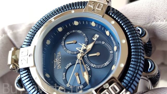 Invicta Reserve King Python 46244 Men's Watch | Крупные Мужские Часы Инвикта Резерв Кинг Питон смотреть онлайн