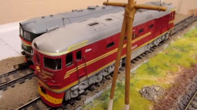 Модели ТЭП60 и М62 Масштаб НО смотреть онлайн