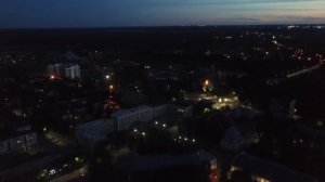 Ночной полет над Кингисеппом. Июнь 2019 года