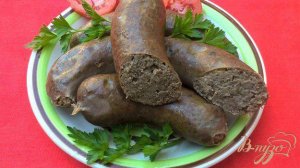 Домашняя печеночная колбаса