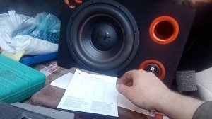 Пассивный сабвуфер от DL Audio Piranha 12 double port v.2 в Nissan Almera n16 прослушка