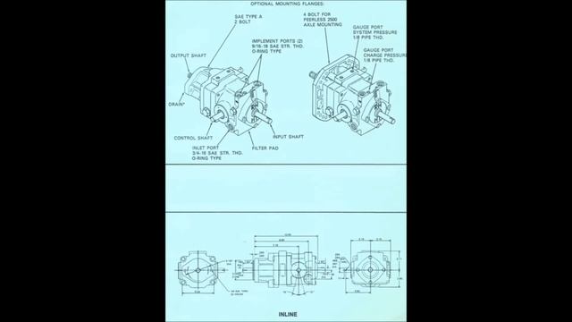 Sundstrand Sauer Danfoss Series 15 Pump and Motor смотреть онлайн