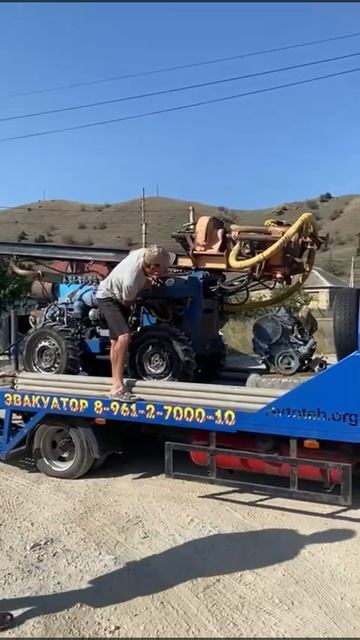 Бурение скважин на воду. Малогабаритная установка Тизар мощностью не уступающая зилу. смотреть онлайн