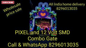 Pixel and 12 volt SMD (Single Colour Pixel) Combo Gate