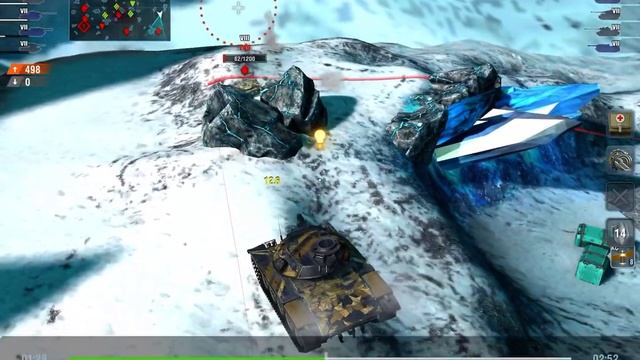 wot blitz. T49 Шершень в режиме гравитация не плох ☝️ смотреть онлайн