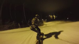 На горке .