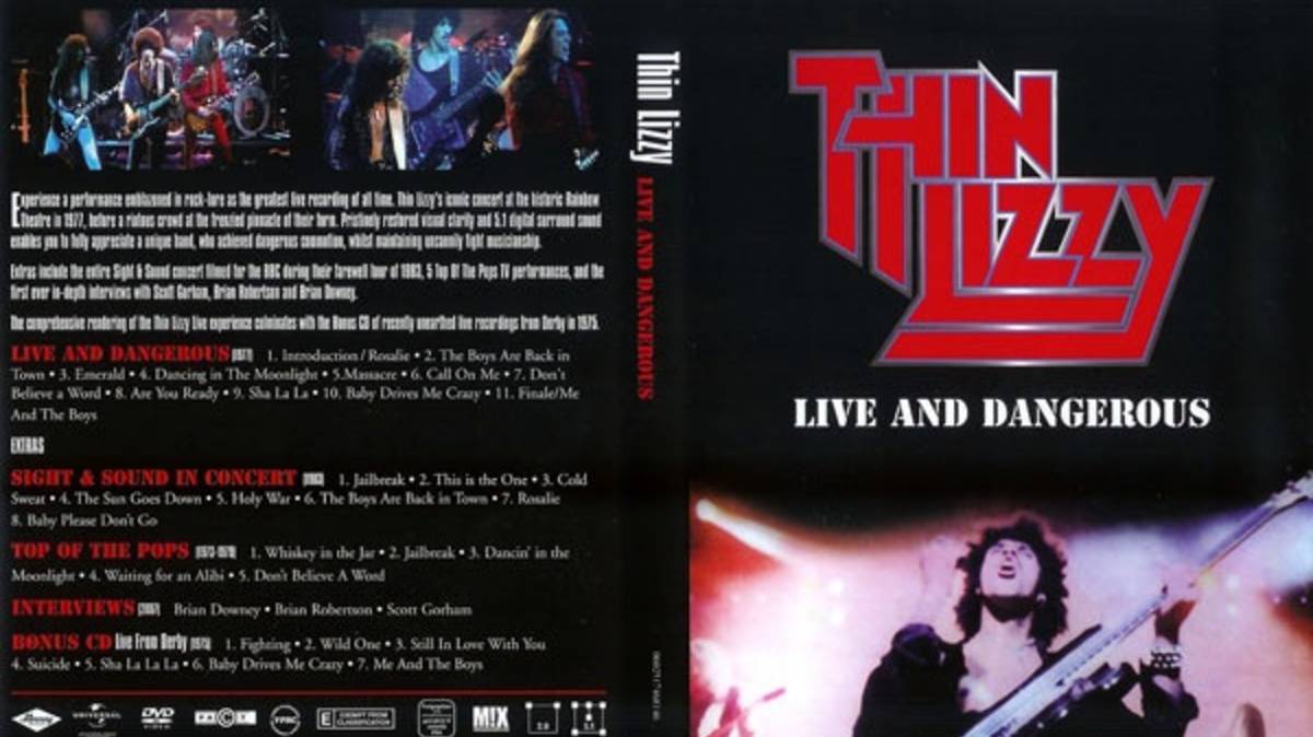 Thin Lizzy - Live And Dangerous at the Rainbow (1978)