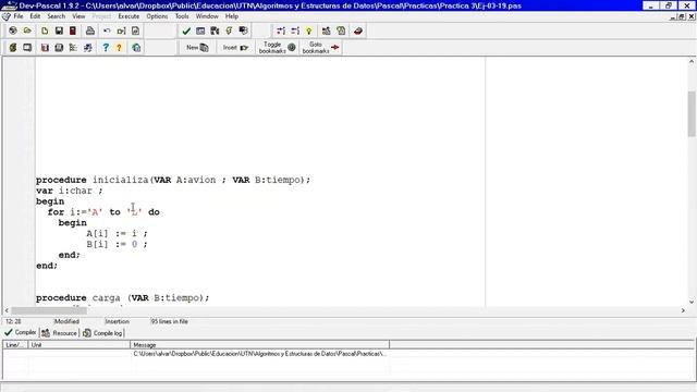 AyED - Clase 10 - Ordenamiento Arreglos Unid. con Pascal смотреть онлайн