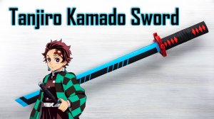 Как сделать второй меч Танджиро — бумажный меч убийцы демонов своими руками