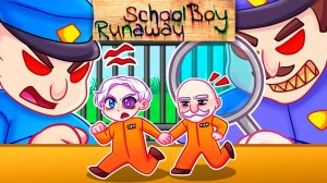 😨 Майнкрафт но Я УМЕНЬШИЛСЯ и СБЕЖАЛ ИЗ ТЮРЬМЫ в SCHOOLBOY RUNAWAY