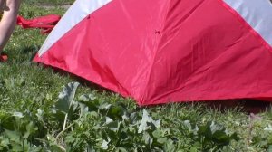 Как правильно ставить палатку MSR Zoic.