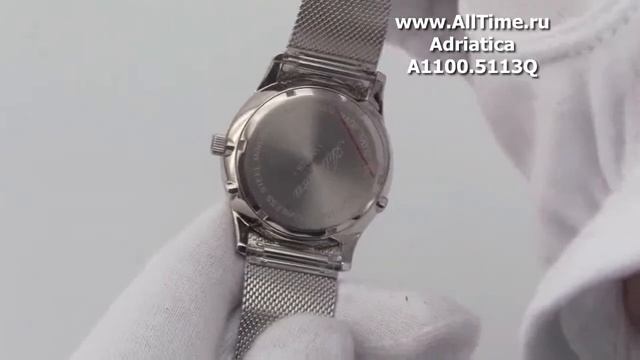 Мужские наручные швейцарские часы Adriatica A1100.5113QF смотреть онлайн