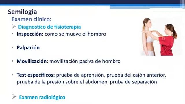 GROS Julie, Inestabilidad de hombro por lesion de Bankart post-quirurgica смотреть онлайн