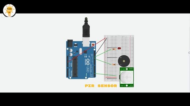 Security Alarm using Arduino | #Arduino #LabView #Electronics circuits #circuits