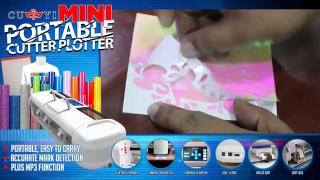 CUYI MINI CUTTING PLOTTER 2020 смотреть онлайн