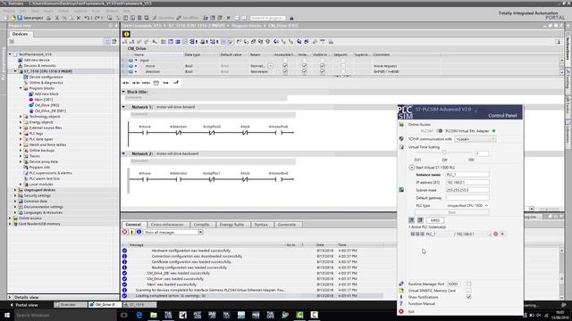 Umfassende Controllersimulation mit SIMATIC S7-PLCSIM Advanced смотреть онлайн