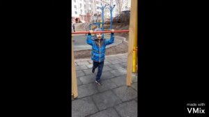 моя попытка импульса на турнике😀😀