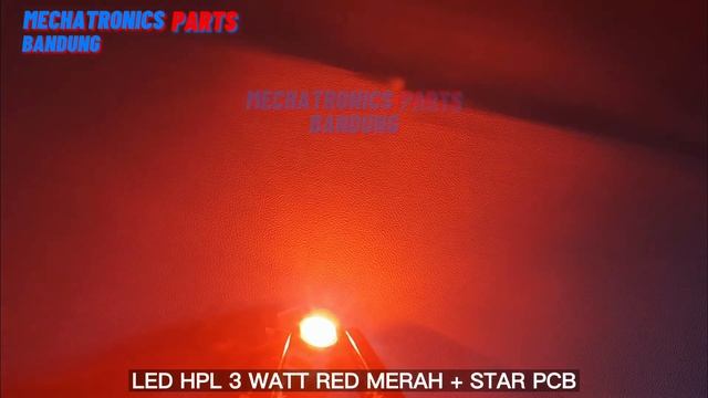 REVIEW LED HPL 3WATT RED 625nm GRADE A + STAR PCB AQUASCAPE, DECORATION смотреть онлайн