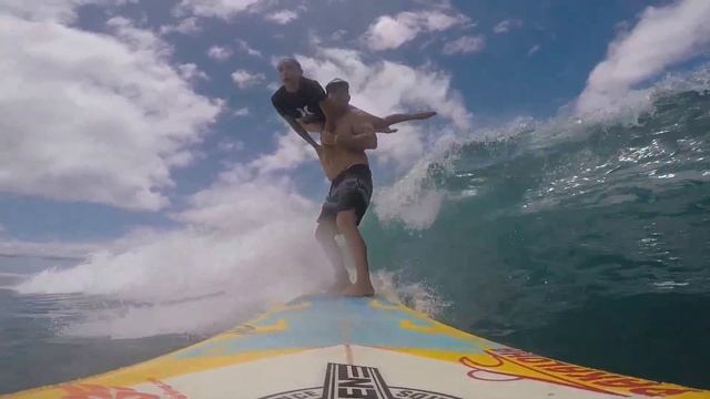Tandem Surf Maui, my first time flying! смотреть онлайн
