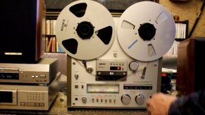 Демонстрация Akai GX-625