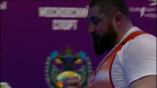 Lasha Talakhadze clean and jerk 263 kg. Total 485, world record смотреть онлайн