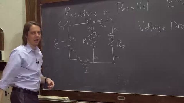 PHYS 102 | DC Circuits 3 - Resistors in Parallel смотреть онлайн