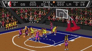 NBA Action '94 (1992) (Sega Mega Drive) - Полное прохождение (LongPlay) [1080p] [60FPS]