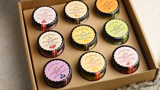 Медовый подарочный набор HoneyForYou "Радуга вкусов"