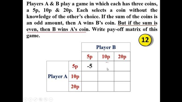 Generate pay off matrix|10|Game theory|How to generate pay off matrix|Operation Research|GTU