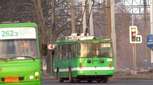 Харьковский троллейбус | Район ХТЗ | TROLLEYBUS OF KHARKIV | "KHTZ"