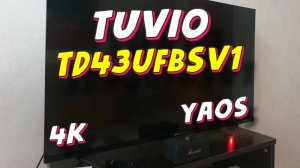 Телевизор Tuvio TD43UFBSV1